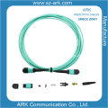 Câble de correction optique de fibre de MPO pour la transmission de données